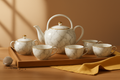 Granite tea set