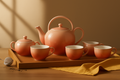 Sunset tea set