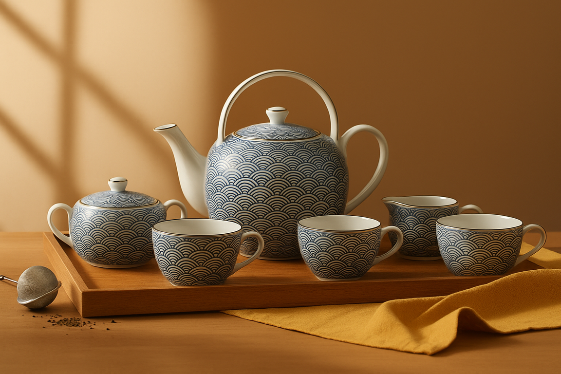 Japanese inspired tea set